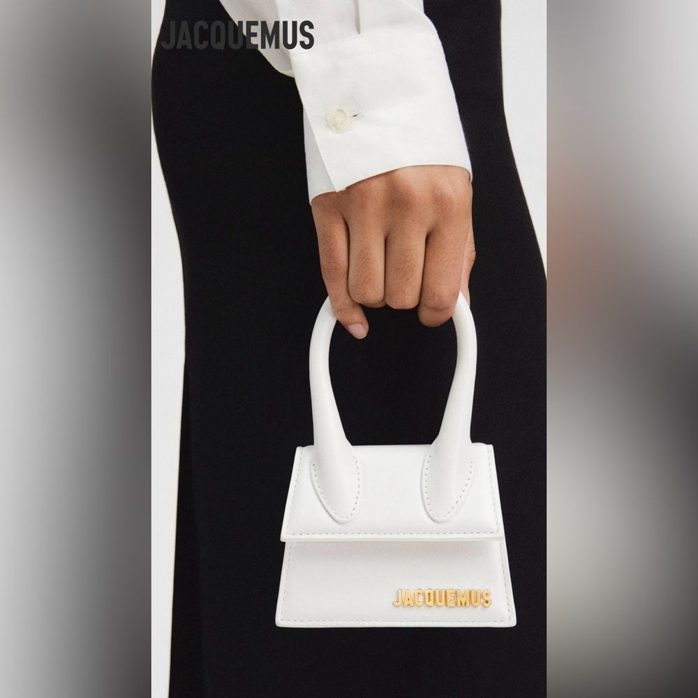 Pristine ⭐️ JACQUEMUS Le Chiquito Mini Crossbody White Leather Bag - Picture 16 of 16